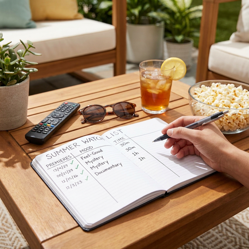 Summer 2026 TV and streaming watchlist strategy (without endless scrolling)