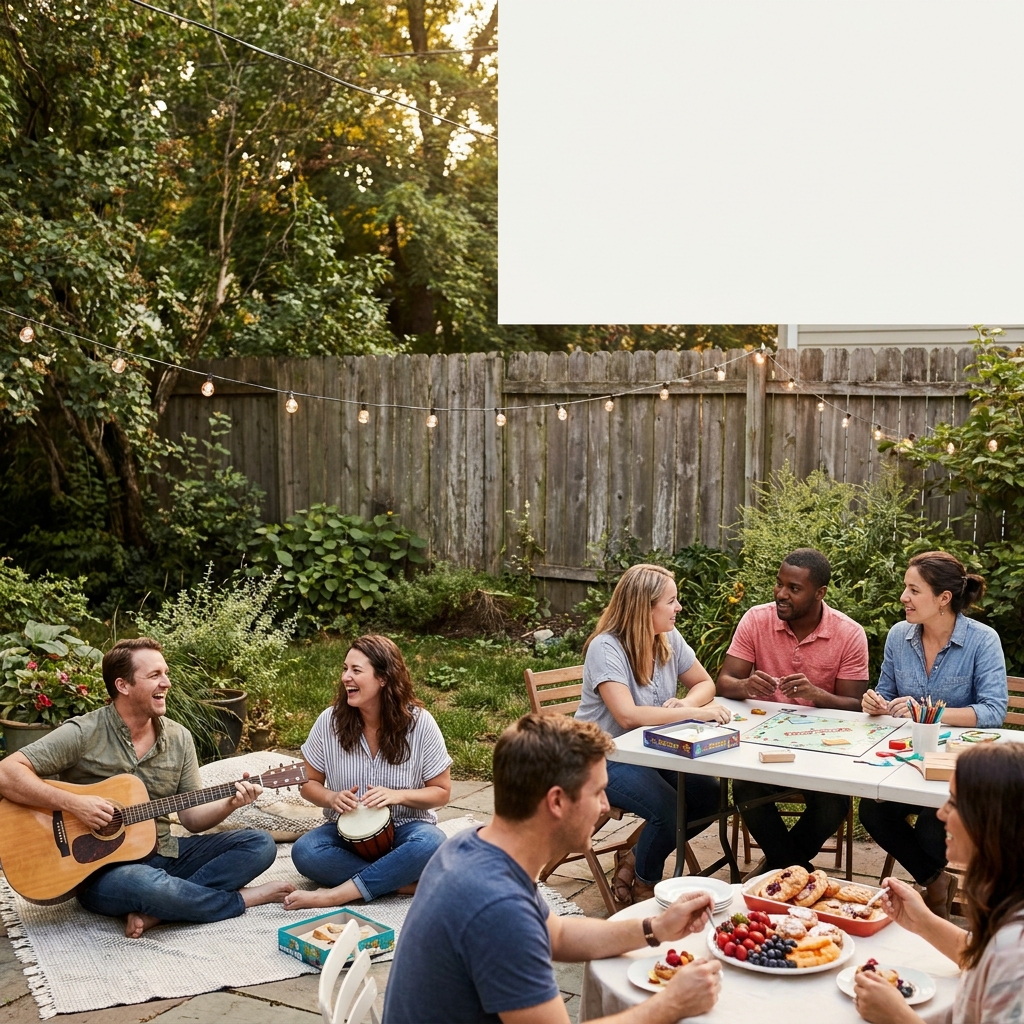 Host a ‘TV-free’ backyard hang: entertainment that’s not screen-based