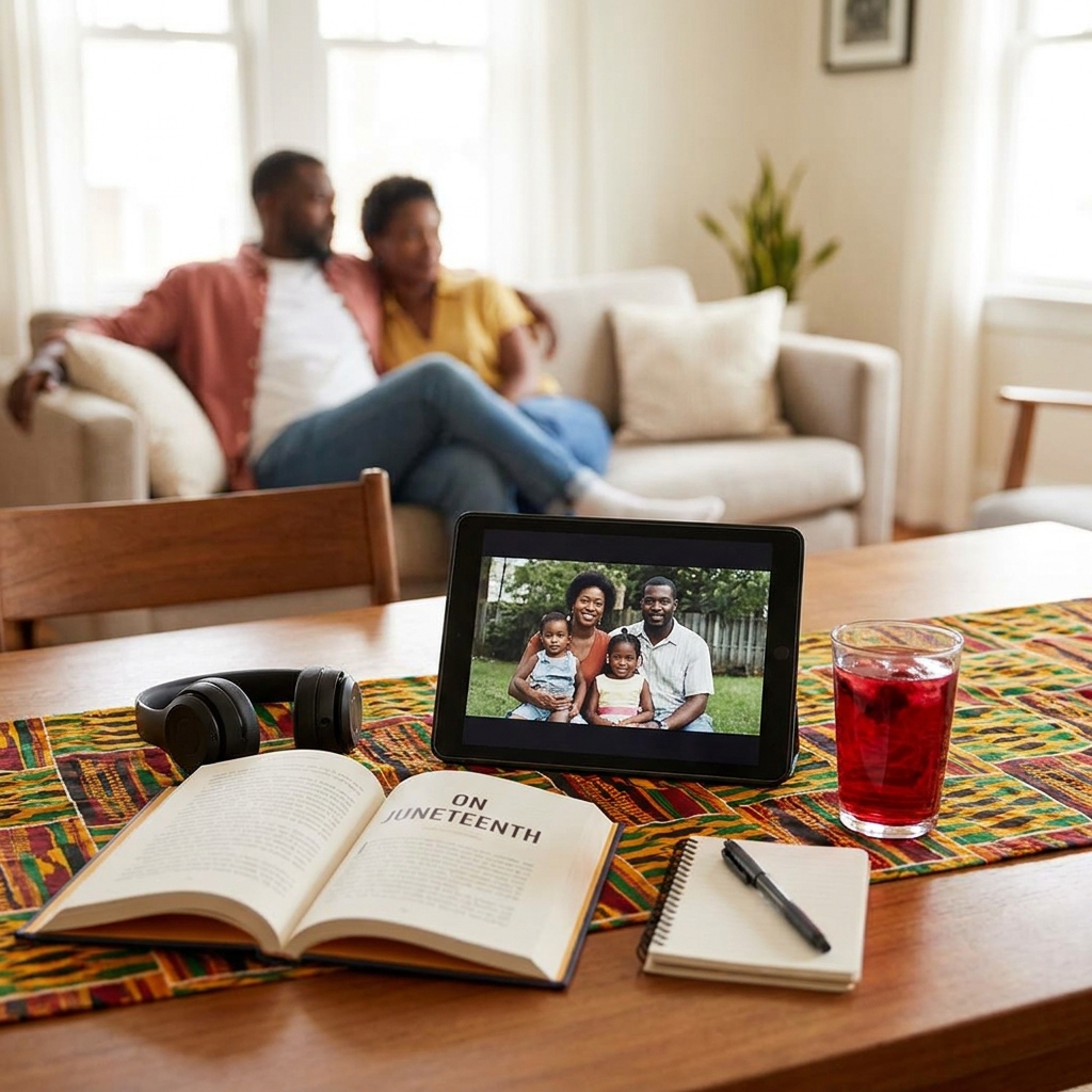 Juneteenth long-weekend at-home plan (learn + enjoy, family-friendly)