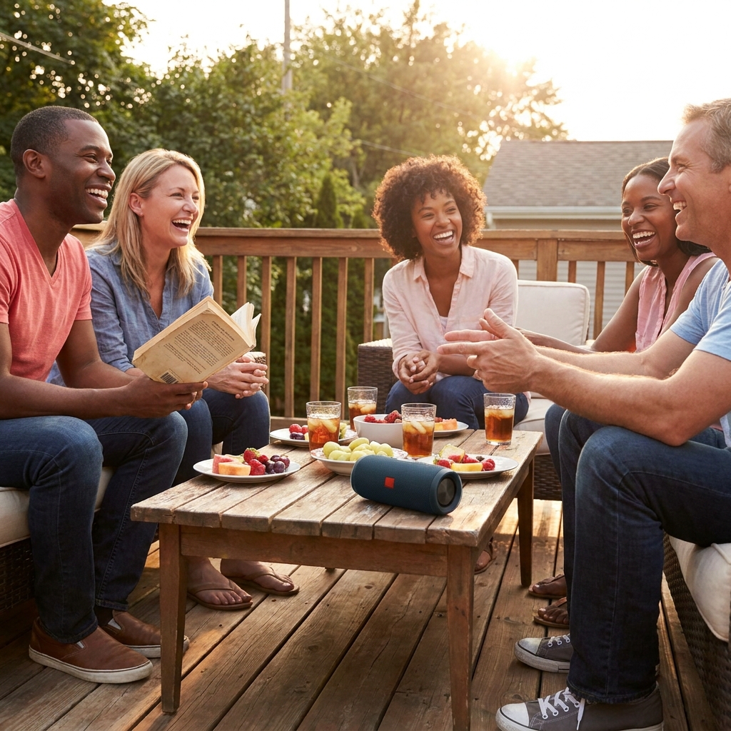 Late July Friday: host a ‘summer favorites’ show-and-tell night (books, songs, shows, and small finds)