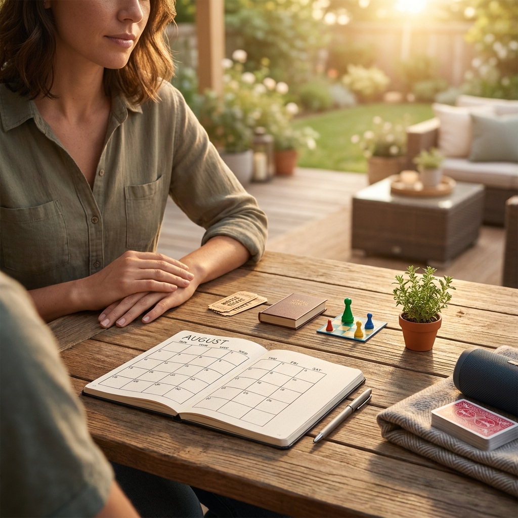First Sunday of August: a weekly ‘August evenings’ plan (4 anchors + backups)
