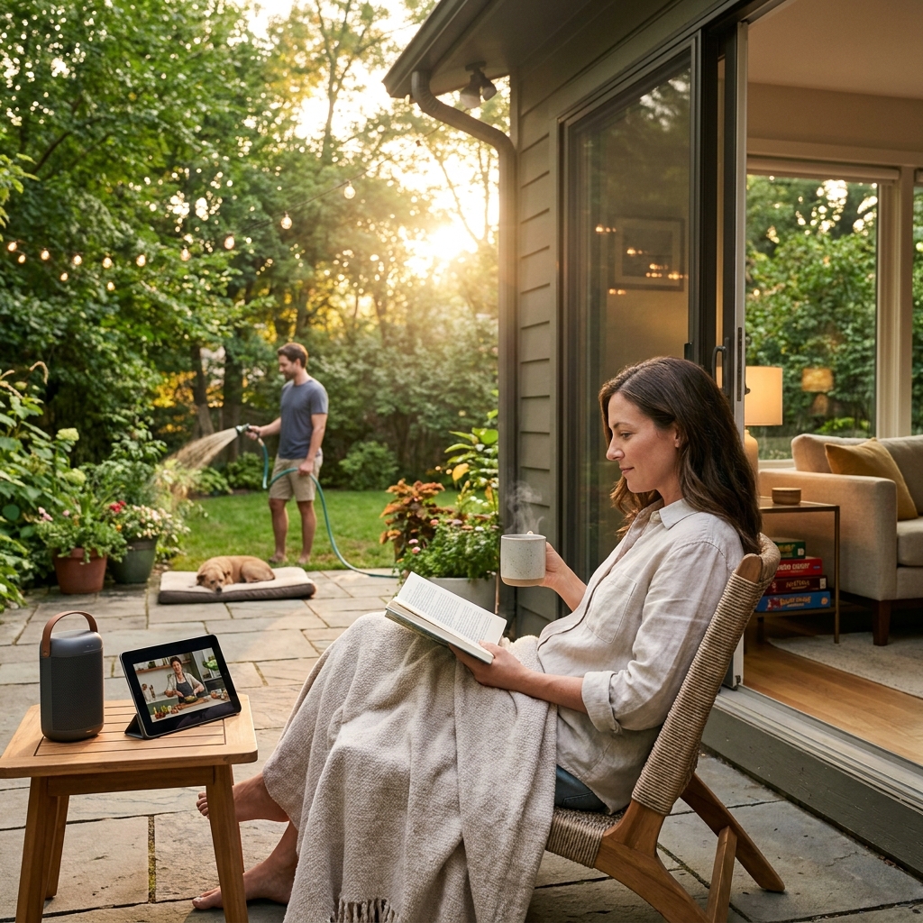Early August weeknight plan: a 3-part ‘easy evening’ routine (outside + inside + cozy finish)